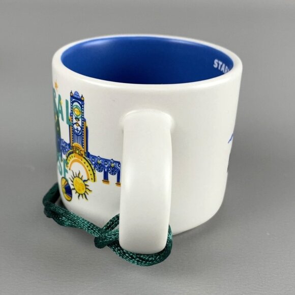 Starbucks Universal Epic Universe Ornament 2 oz Mini Mug Discovery Series New - Picture 9 of 16
